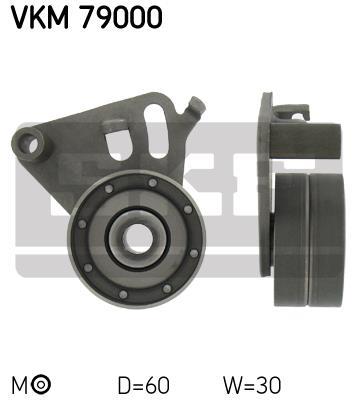Polea tensora, correa distribución SKF VKM 79000